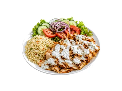 Kebab Teller (Reis)