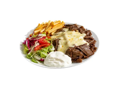 Kebab überbacken